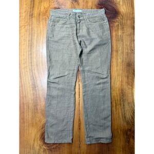 Etro 32 Dress pants 33 x 31.5 Linen Straight Flat Regular fit Designer M27